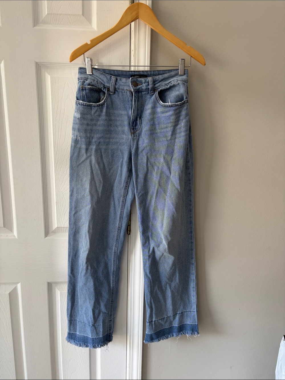 Sincerely Jules Light Blue Straight-Leg Jeans